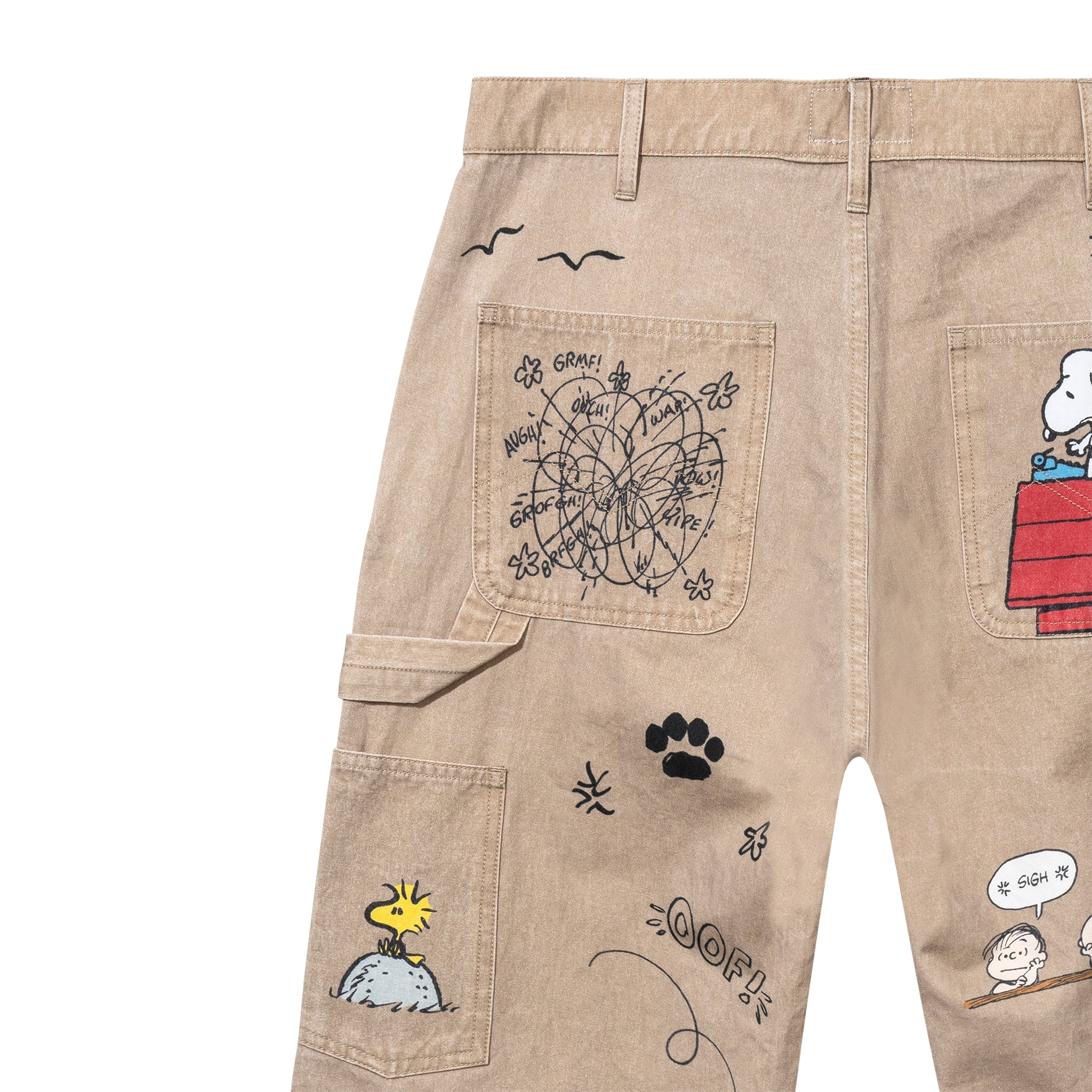 PEANUTS SENIOR PANTS - KHAKI