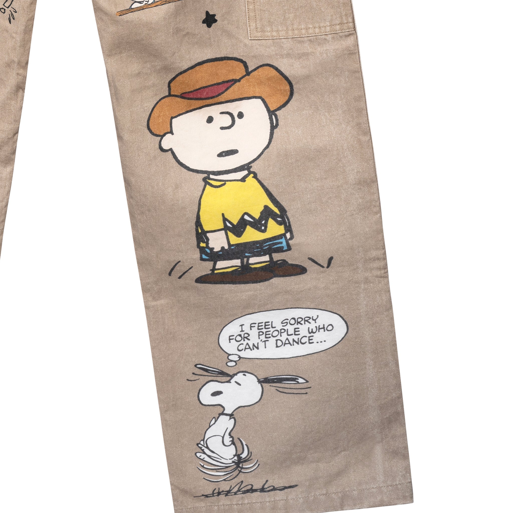 PEANUTS SENIOR PANTS - KHAKI