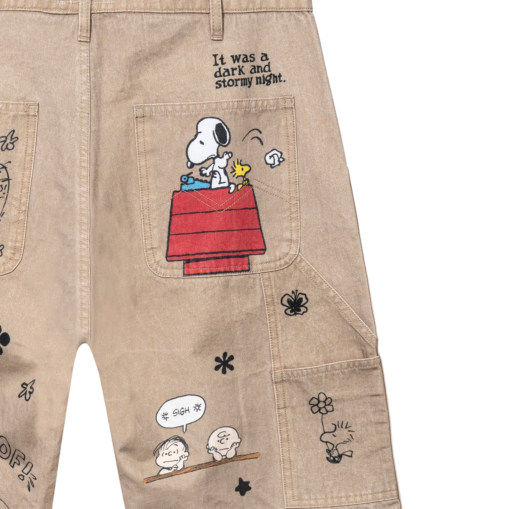 PEANUTS SENIOR PANTS - KHAKI