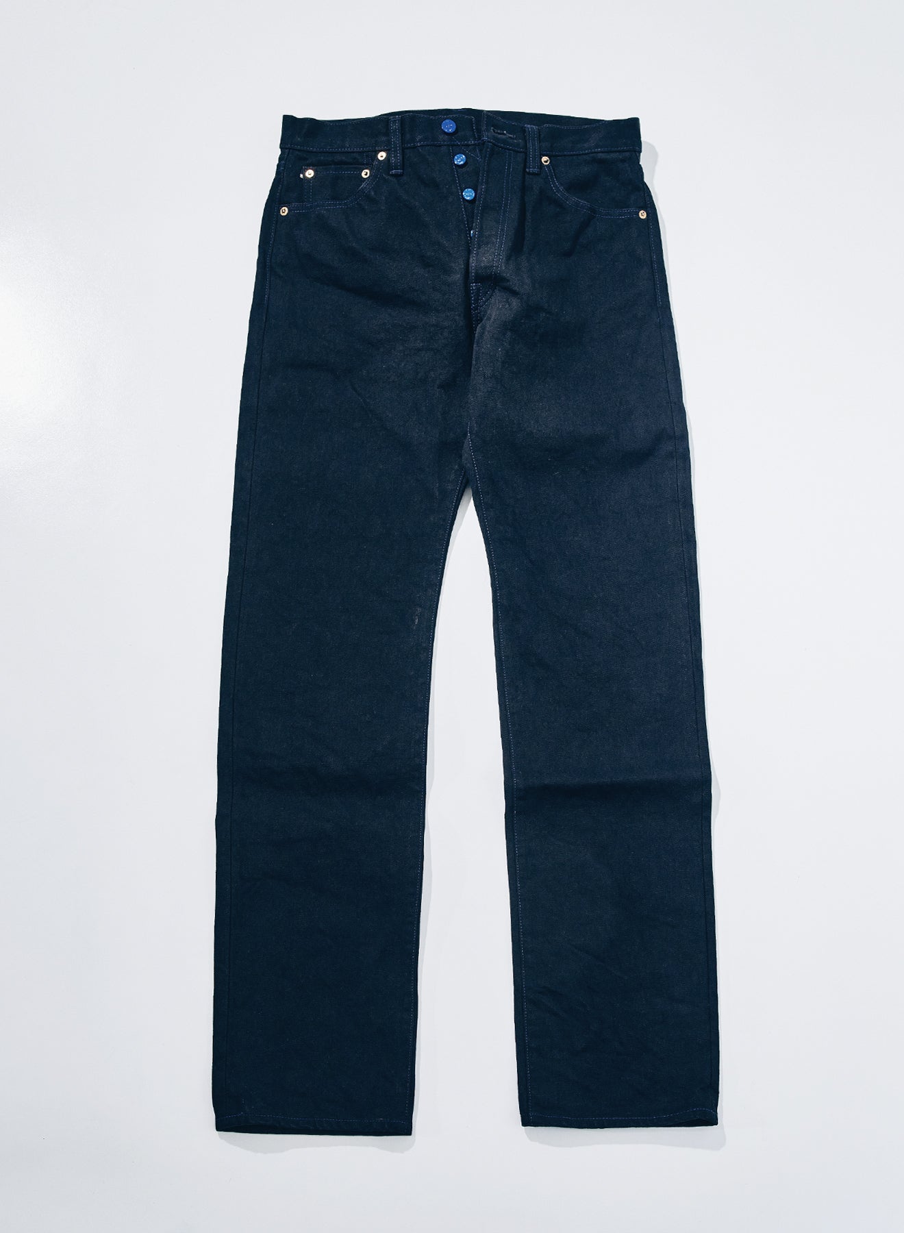 S0510XX-BOB (Aoki Tachikage 15oz Black-on-Blue 510 model) - INDIGOxBLA