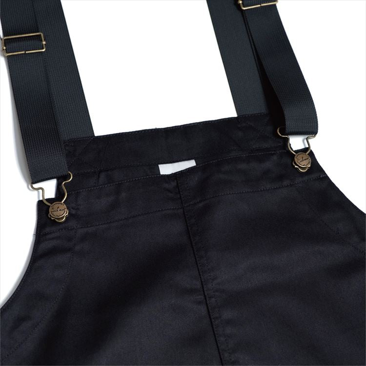 FISHERMAN'S BIB OVERALL - BLACK