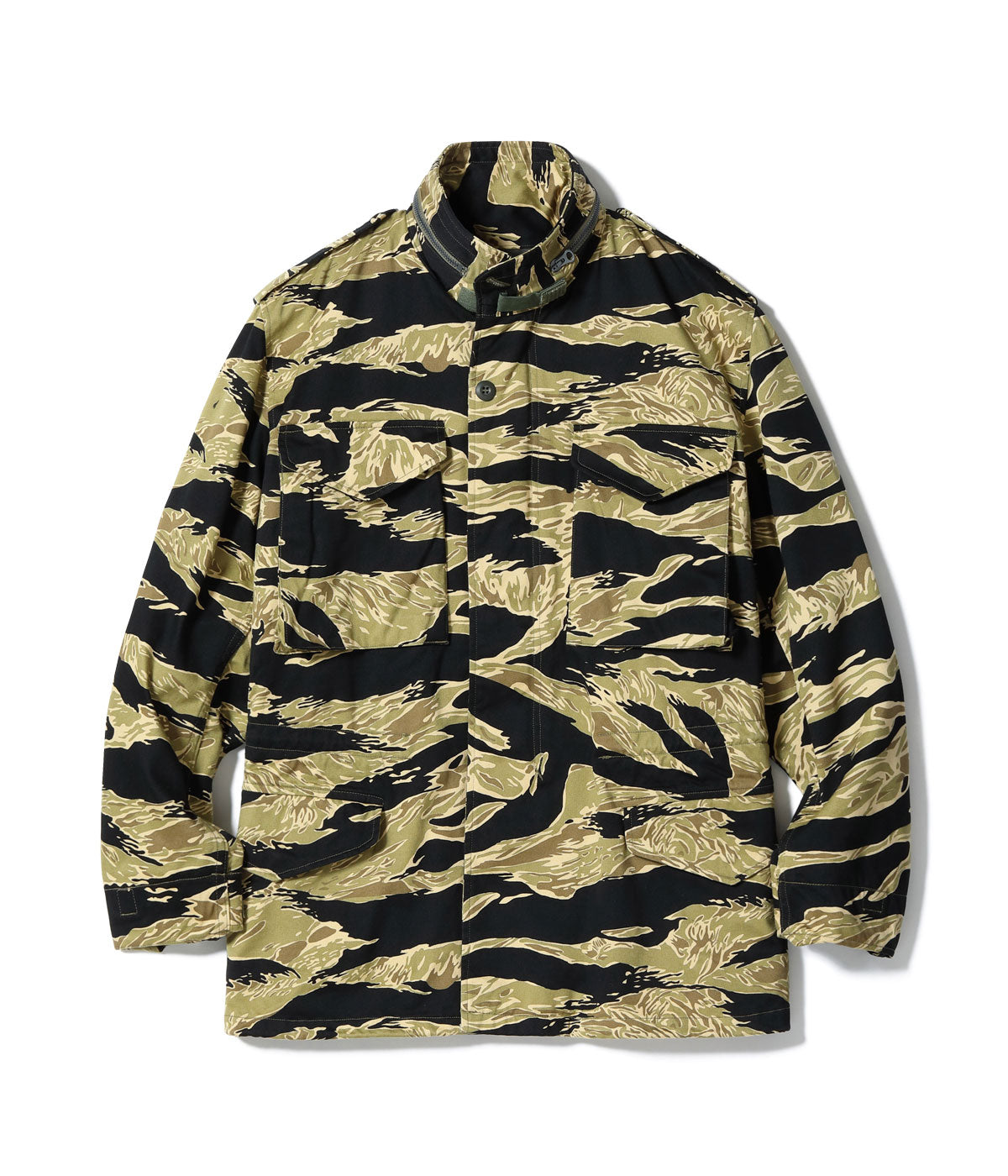 BR15885 JACKET MAN'S FIELD, M-65 TIGER CAMOUFLAGE CIVILIAN MODEL - CAMOUFLAGE