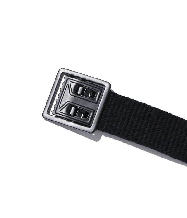 BR02767 WILLIAM GIBSON COLLECTION BLACK BELT WEB WAIST EM M-1937 - BLACK