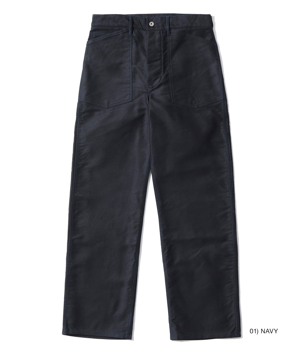 BR42597 AVIATION ASSOCIATES JUNGLE CLOTH ARMY WORKING TROUSERS - NAVY