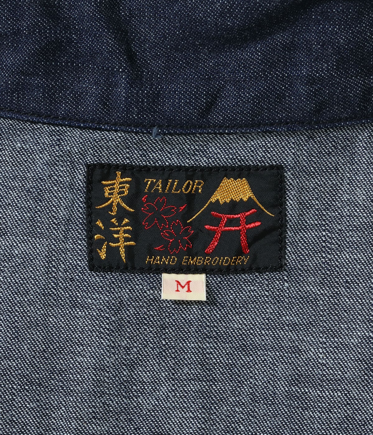 TT15881 Late 1950s Style Blue Denim Okinawa Jumper “CHIBANA ARCHER'S” (ONE WASH) - NAVY