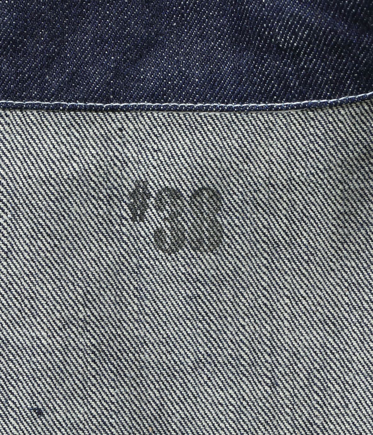 BR15886 US MARINE CORPS M-1944 DENIM CIVILIAN UTILITY JACKET - INDIGO