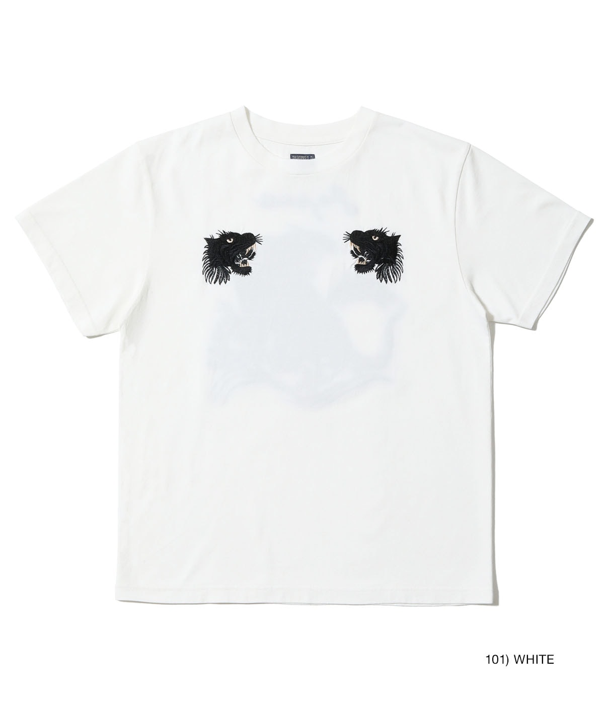 TT79743 SUKA T-SHIRT EMBROIDERED TIGER - WHITE