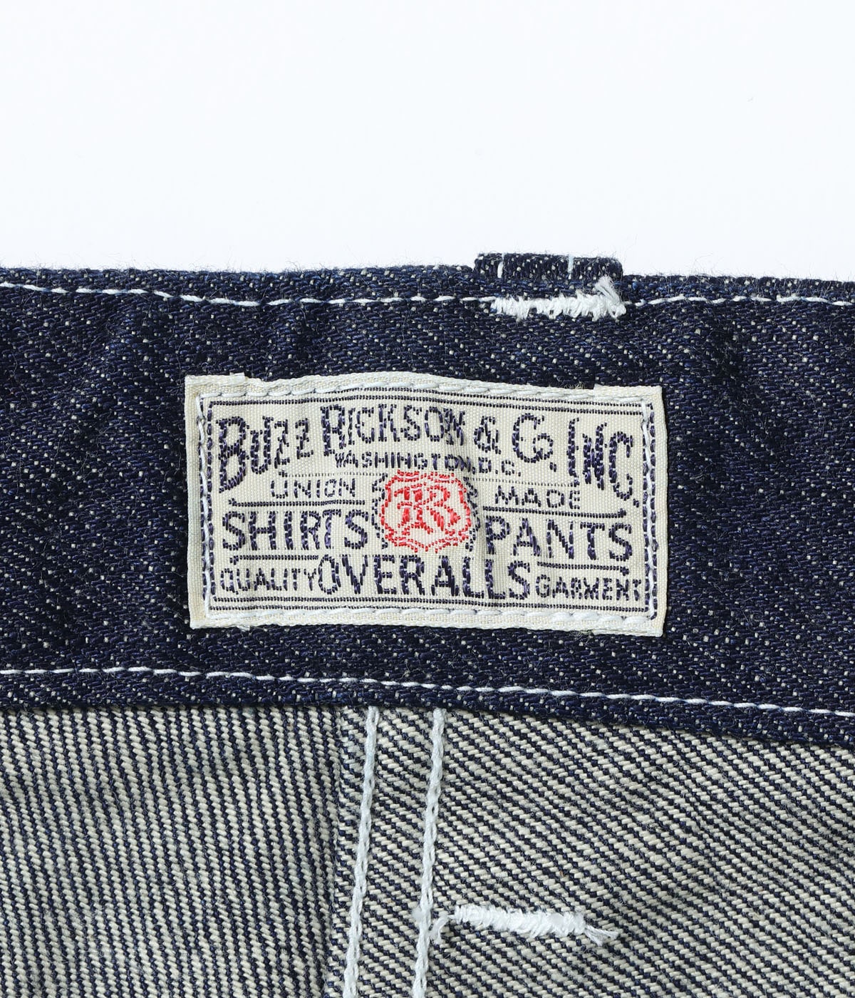 BR42637 U.S. MARINE CORPS M-1944 DENIM CIV. PANTS SHORT LENGTH - INDIGO