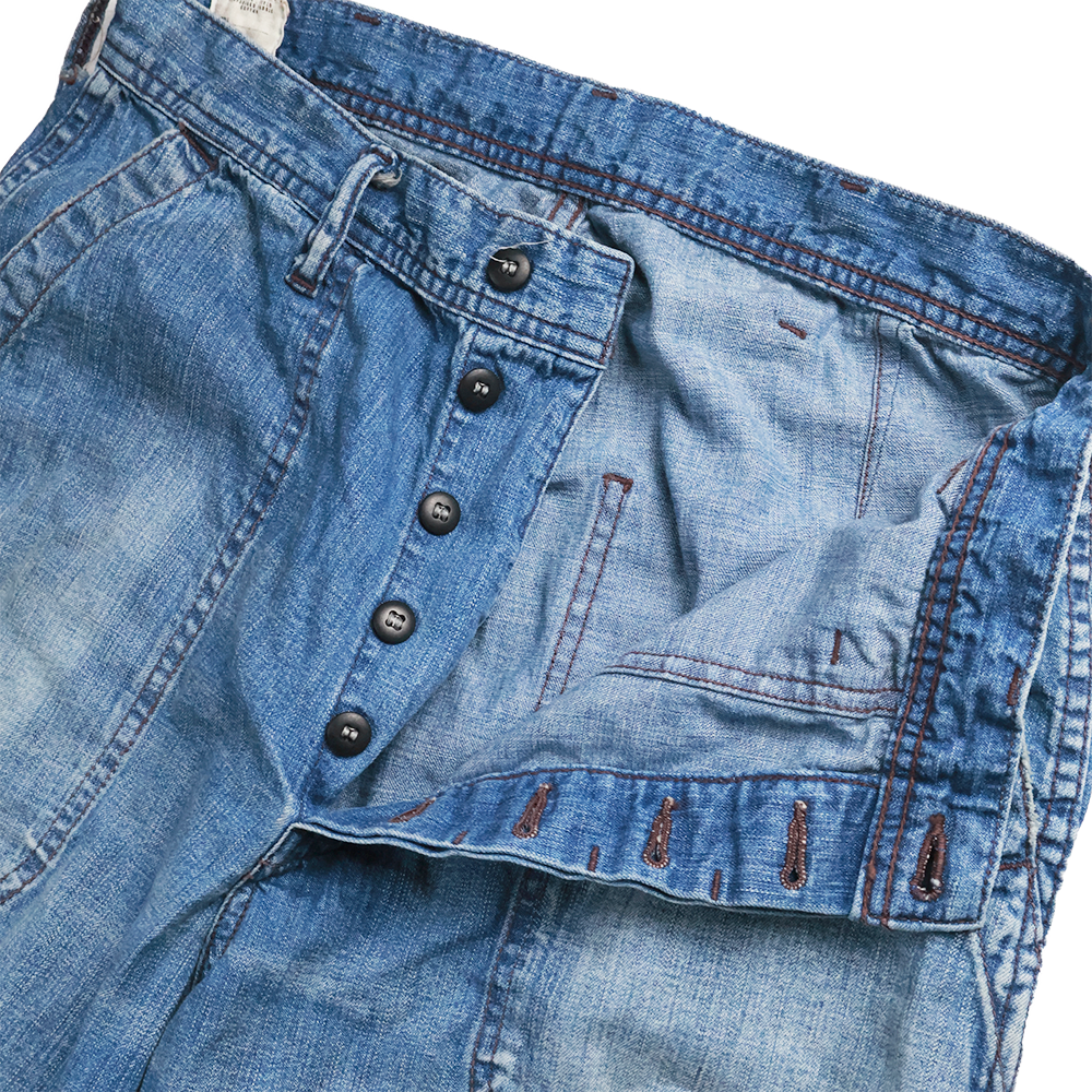 1141HW-1 USN Seamen’s Trousers HW “Master Of Reality” - INDIGO