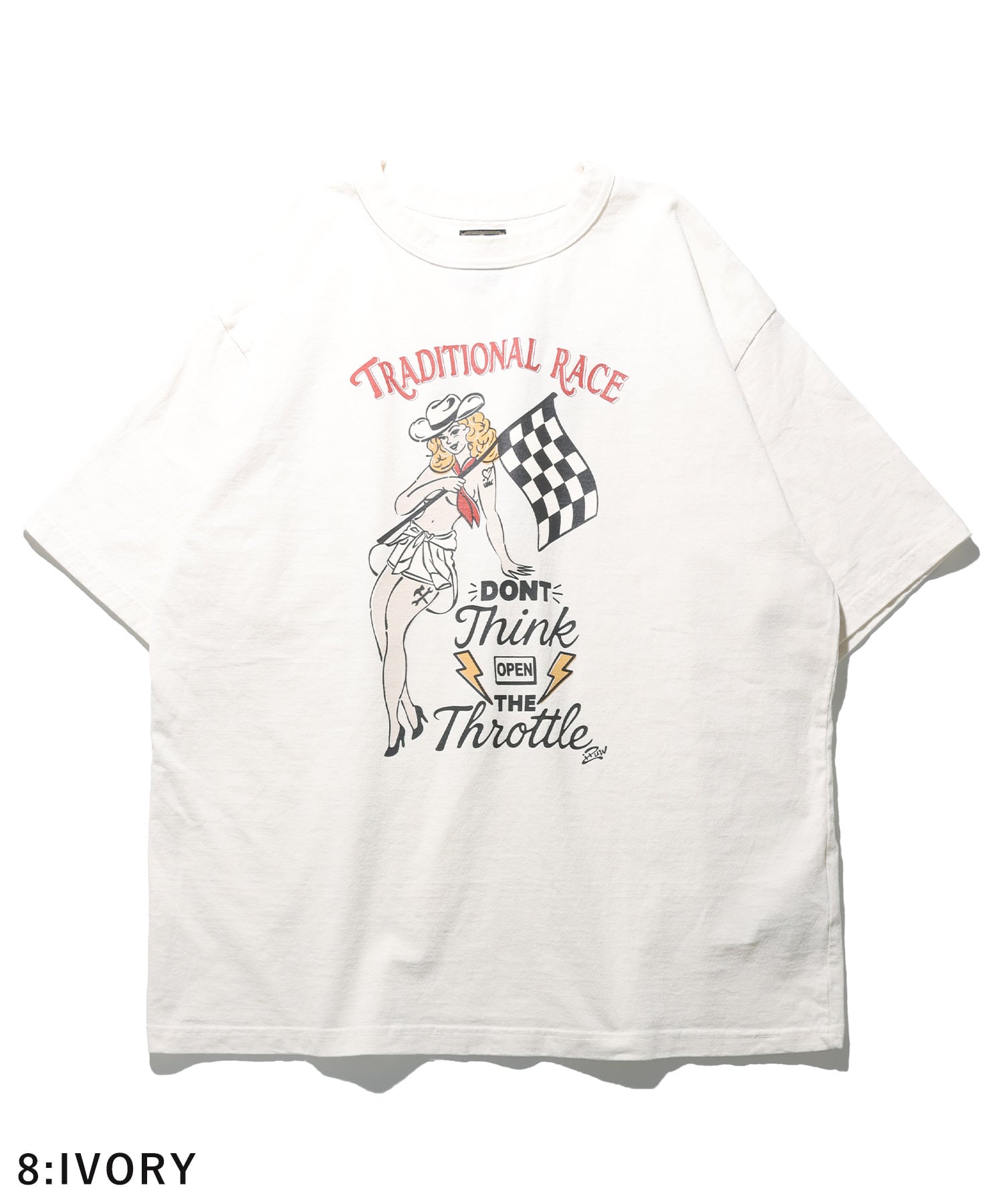GS2549946 PINUP STARTER GIRL TEE - IVORY