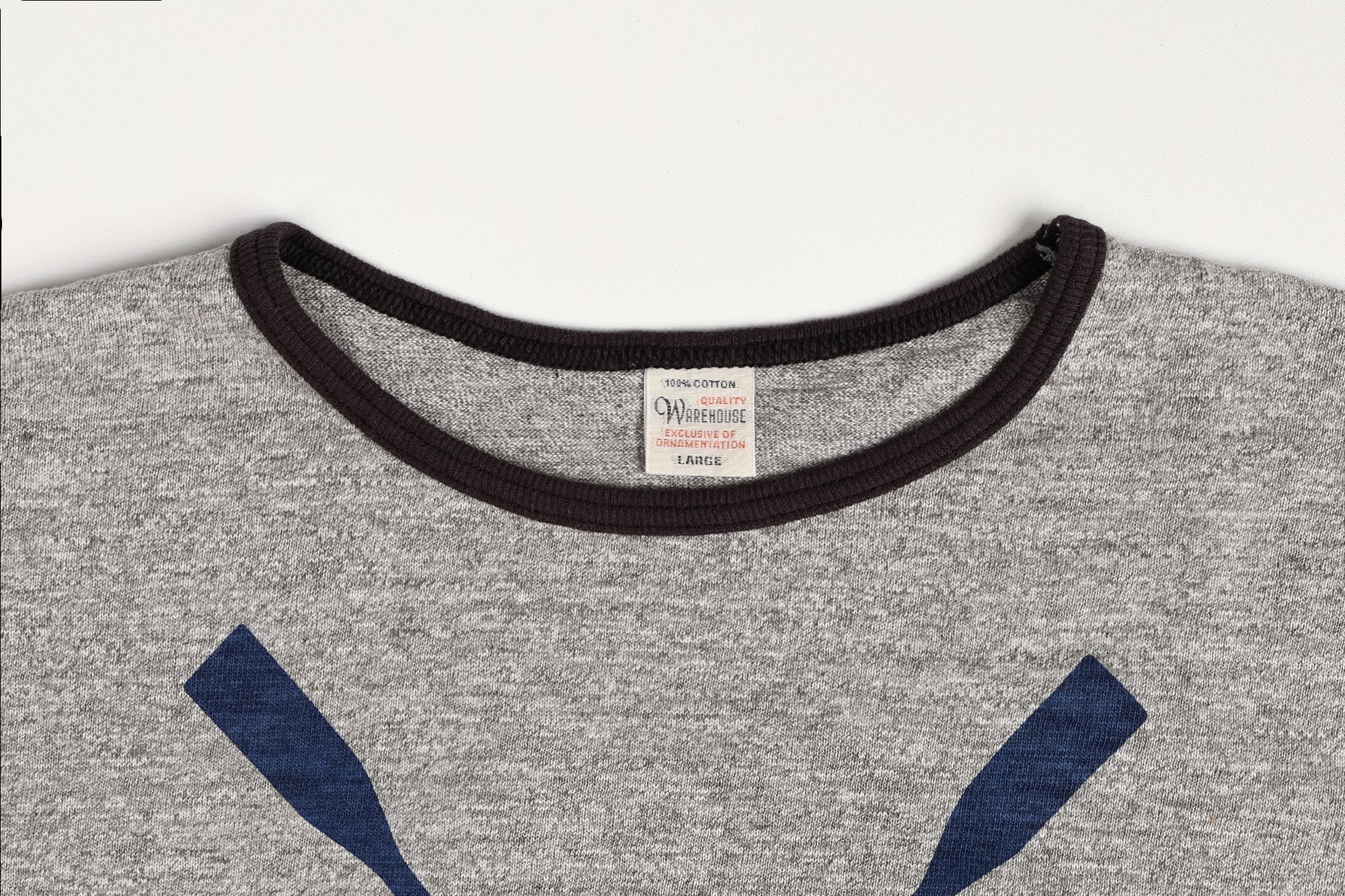 4059 RINGER T-SHIRT LB - HEATHER GREY