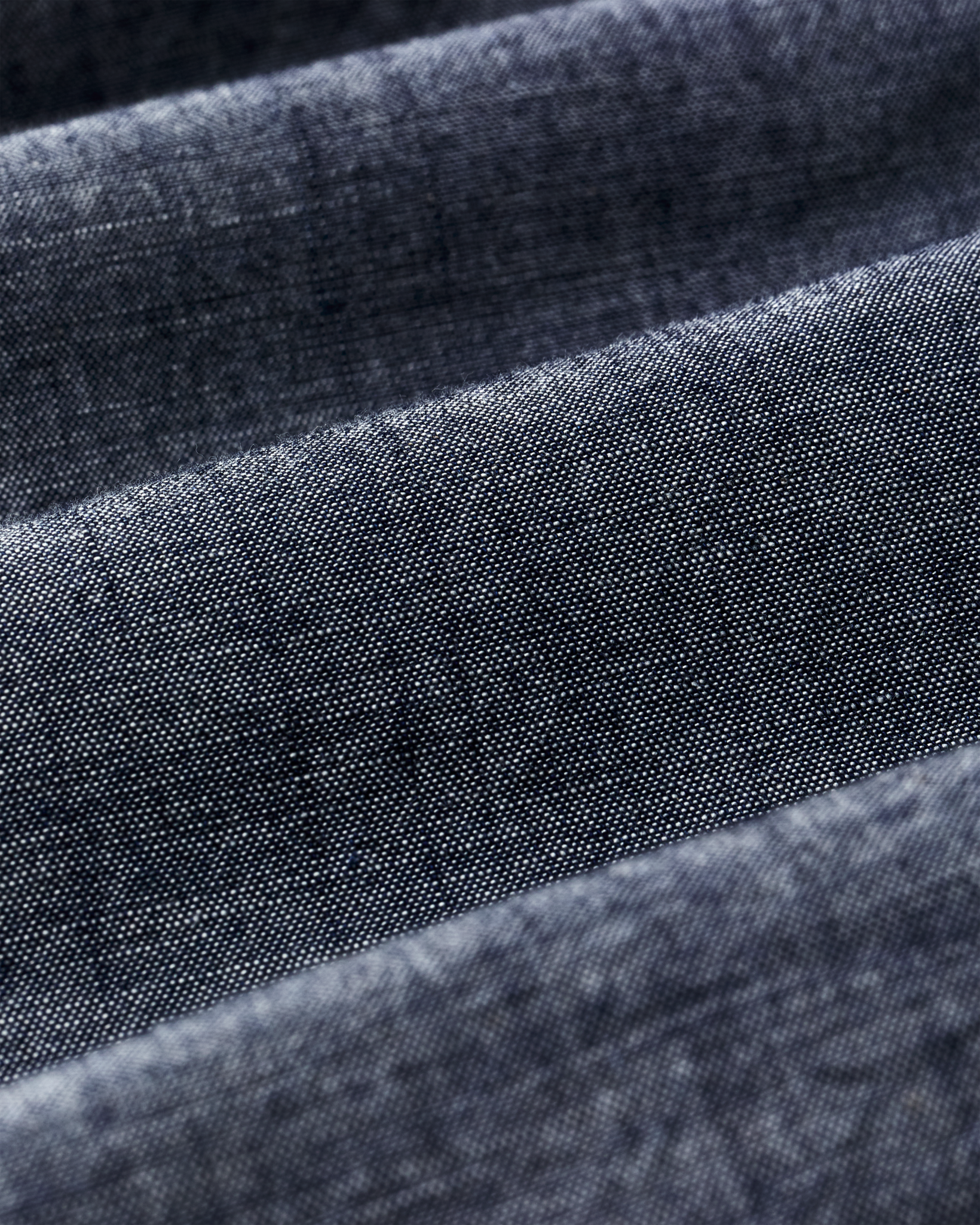 SHORT SLEEVE CHAMBRAY SHIRT - VINTAGE FADE