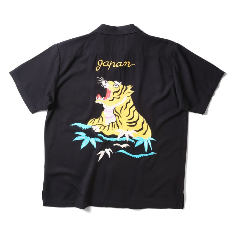 41222 SOUVENIR SHIRT (TIGER) - BLACK