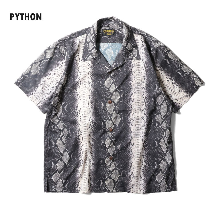 41239 DRY ALOHA SHIRT (ANIMAL) - PYTHON