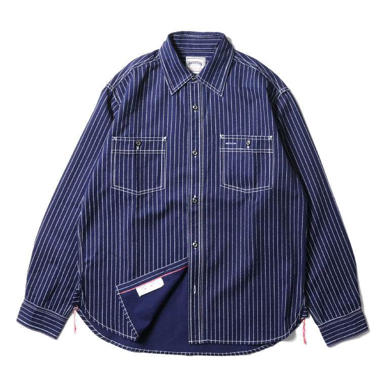 41259 INDIGO WABASH WORK SHIRT - INDIGO ONE WASH