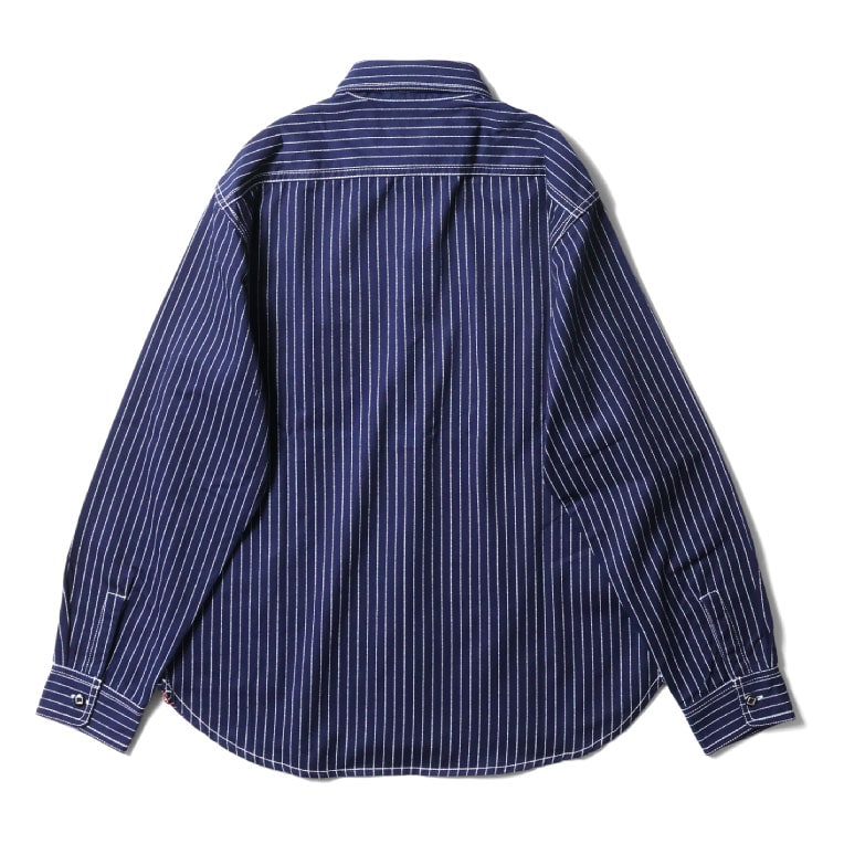 41259 INDIGO WABASH WORK SHIRT - INDIGO ONE WASH