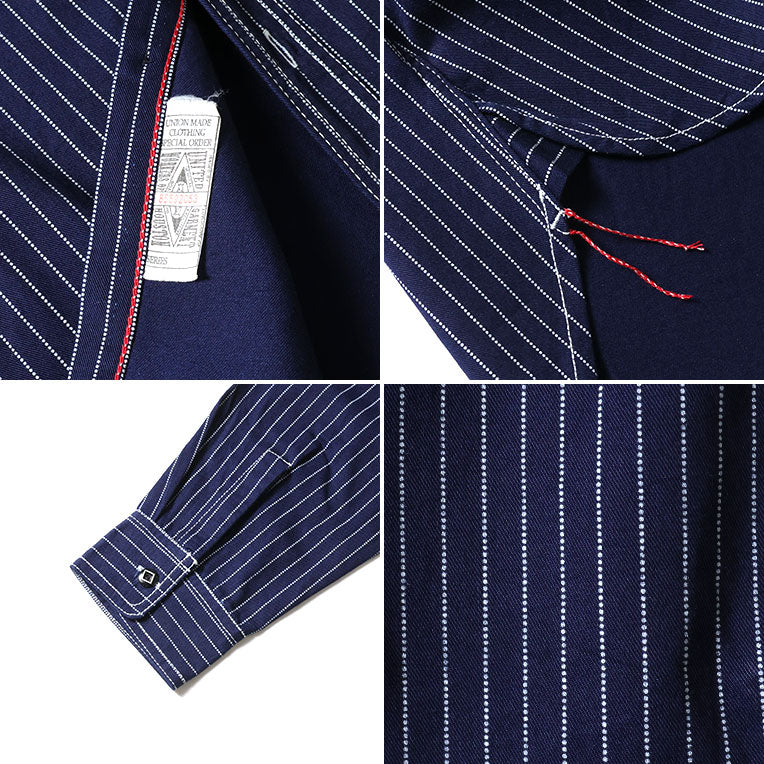 41259 INDIGO WABASH WORK SHIRT - INDIGO ONE WASH