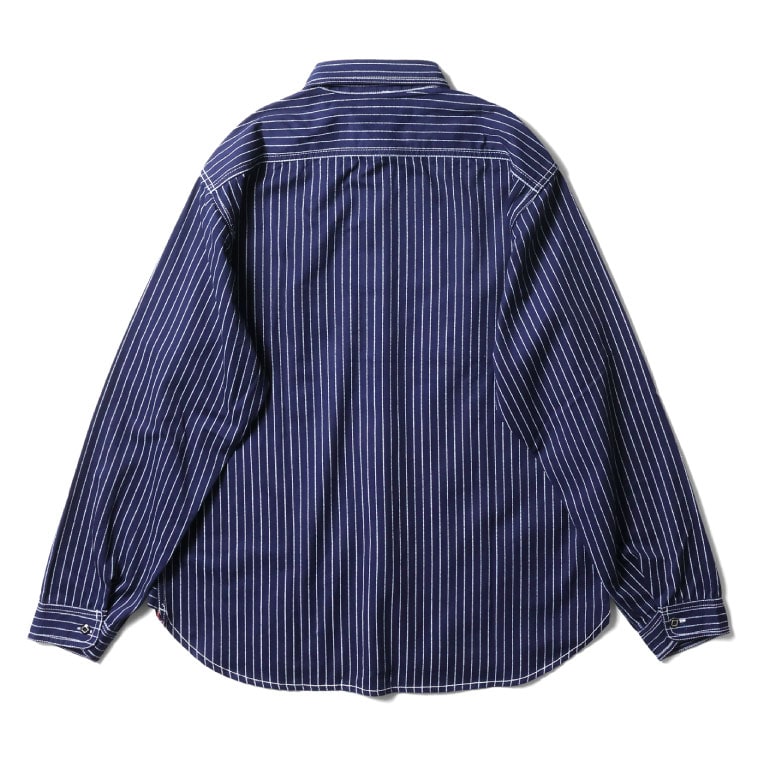 41260 INDIGO WABASH 40's WORK SHIRT - INDIGO ONE WASH