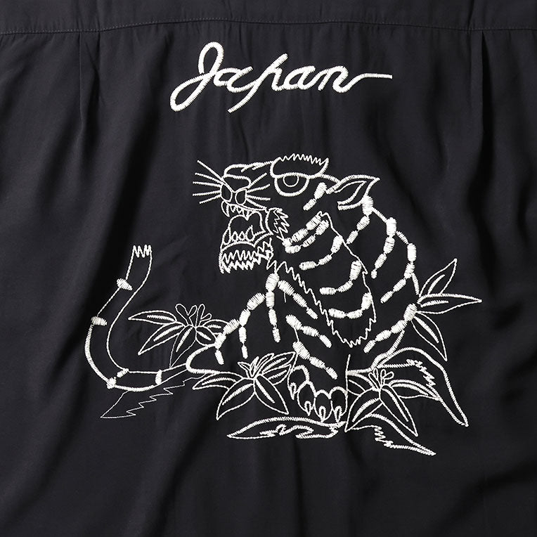 41308 SOUVENIR SHIRT (TIGER) - BLACK