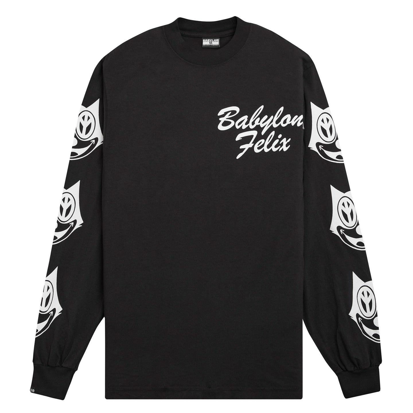 OG LONGSLEEVE FELIX X BABYLON - BLACK