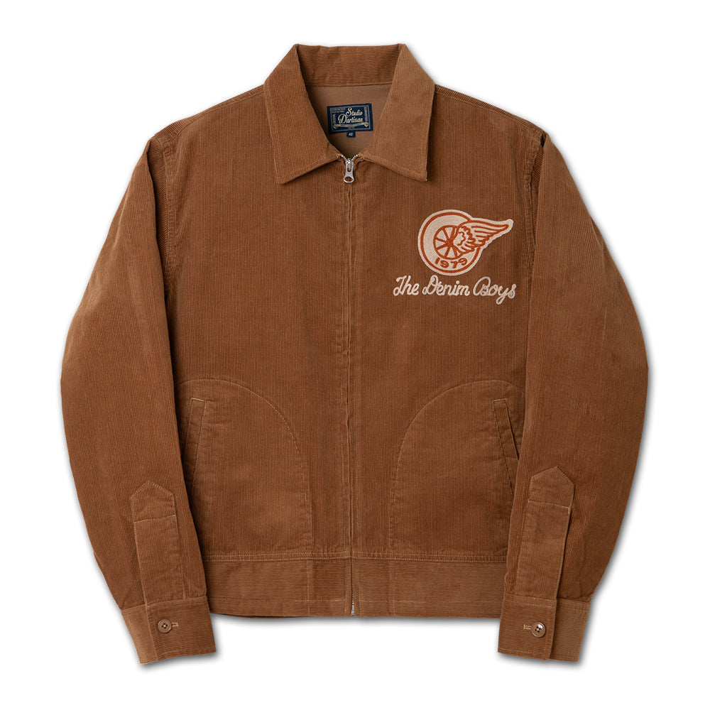 4625 CORDUROY JACKET  - BROWN