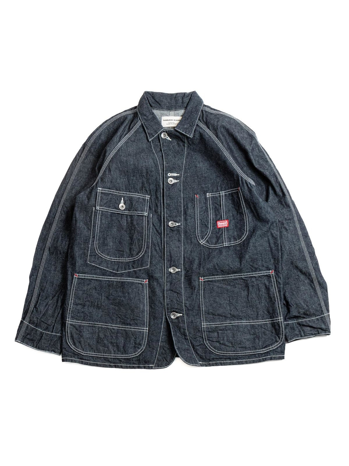 HJCA-D10OZ 10OZ DENIM CHORE JACKET