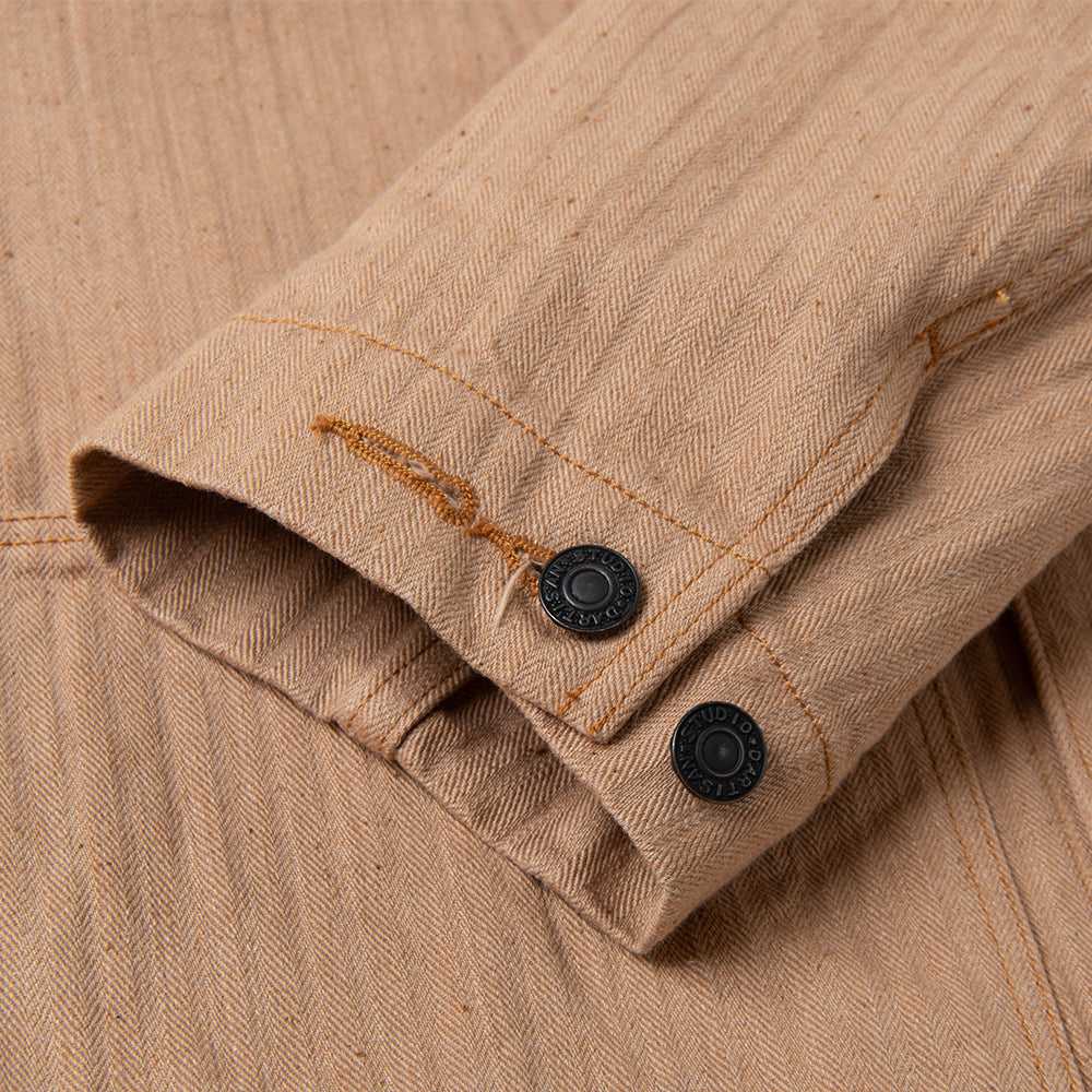 4638 FOX COTTON COVERALLS - BROWN