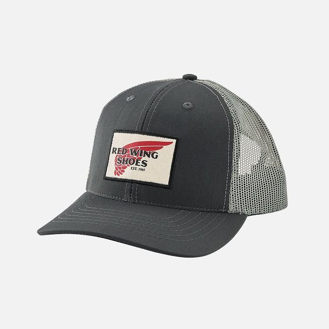 97465 GREY EMBROIDERED LOGO BALL CAP - GREY