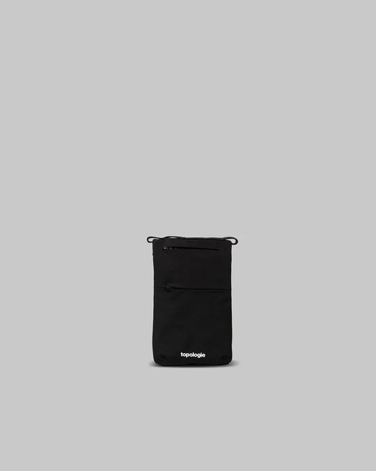 WARES BAGS PHONE SACOCHE - BLACK (TECH SATEEN)