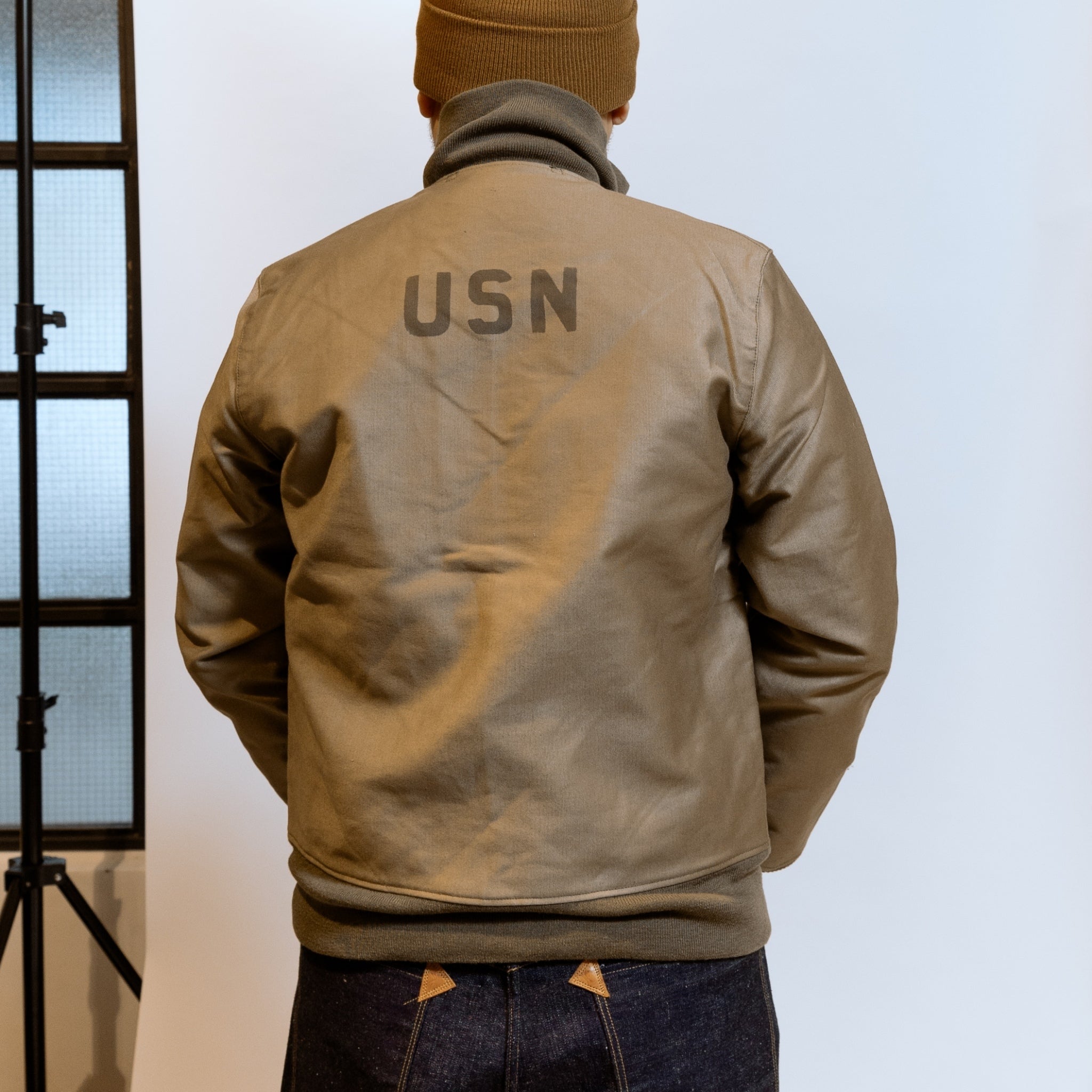 2206 U.S.NAVY 36J1 JACKET - KHAKI