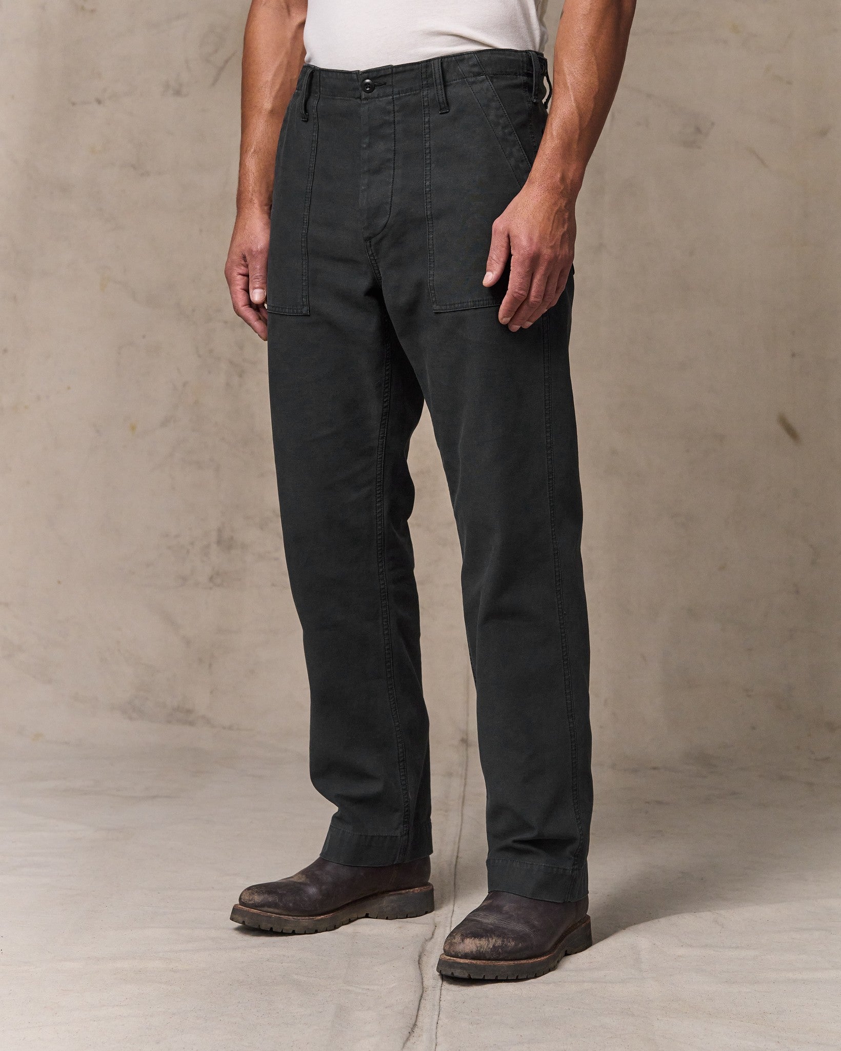 FIELD SUPPLY PANTS - WASHED FADED BLACK