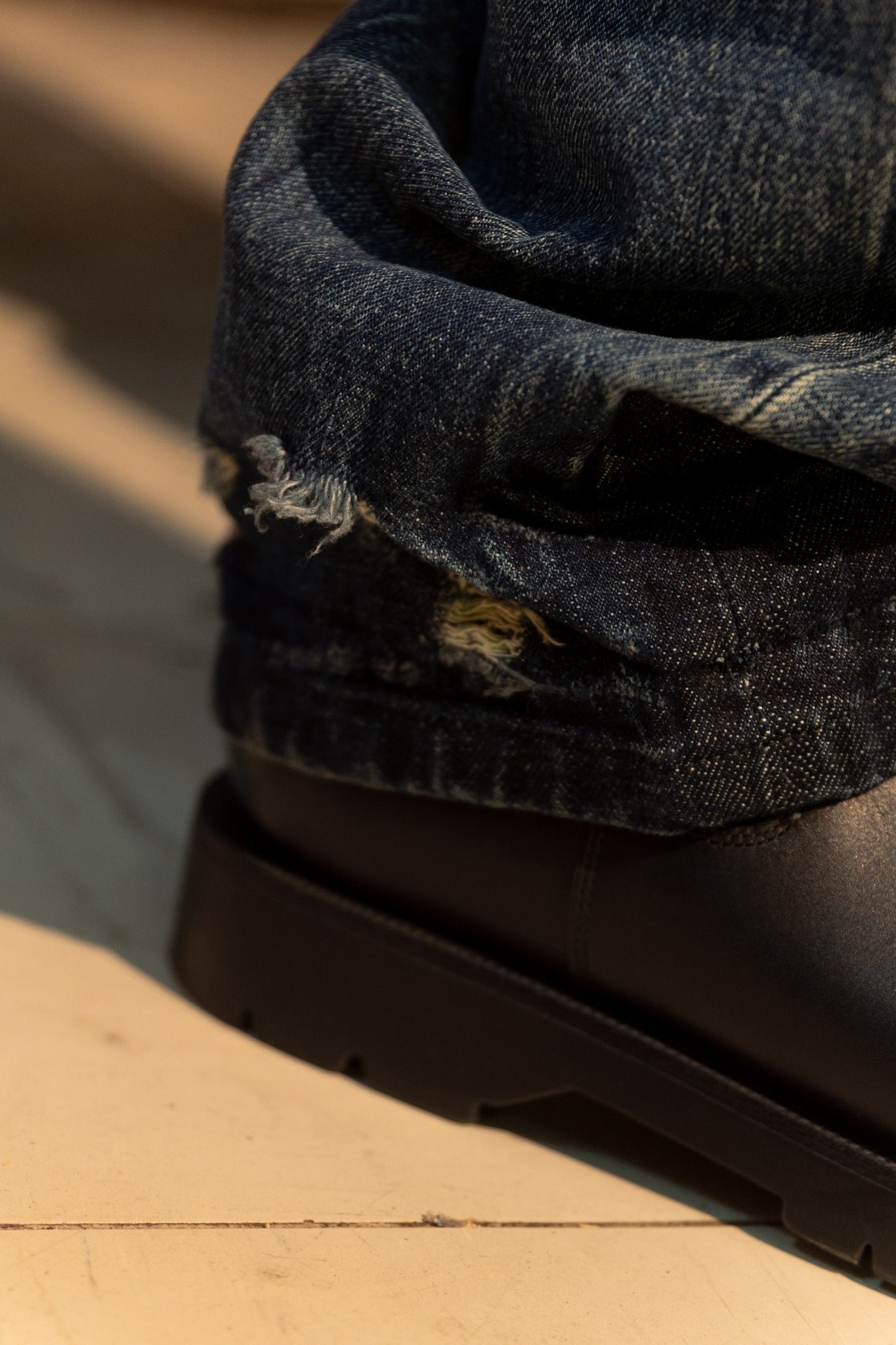 LE PANTALON PENITENCIER - SELVEDGE USED