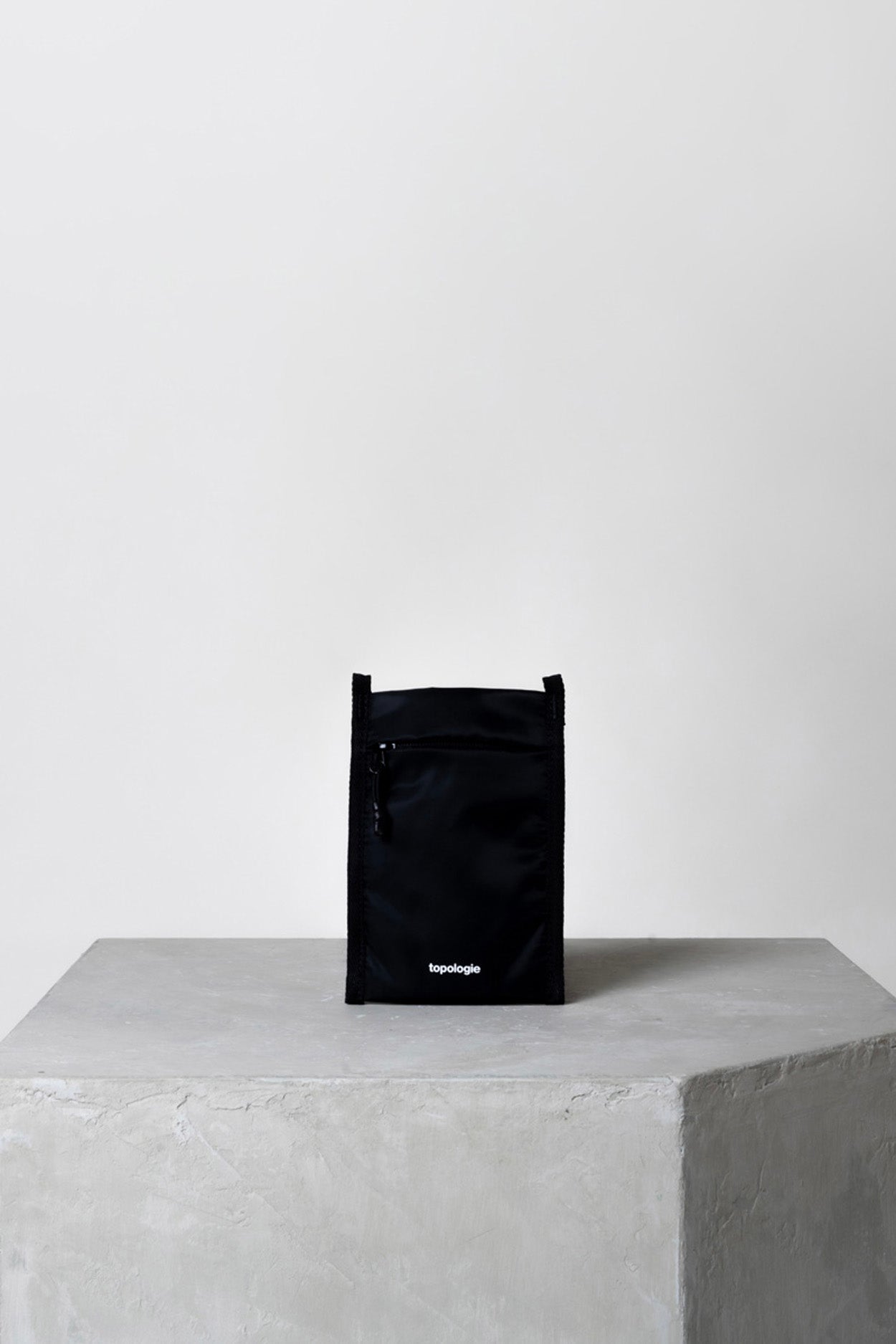 WARES BAGS PHONE SLEEVE - BLACK SATIN