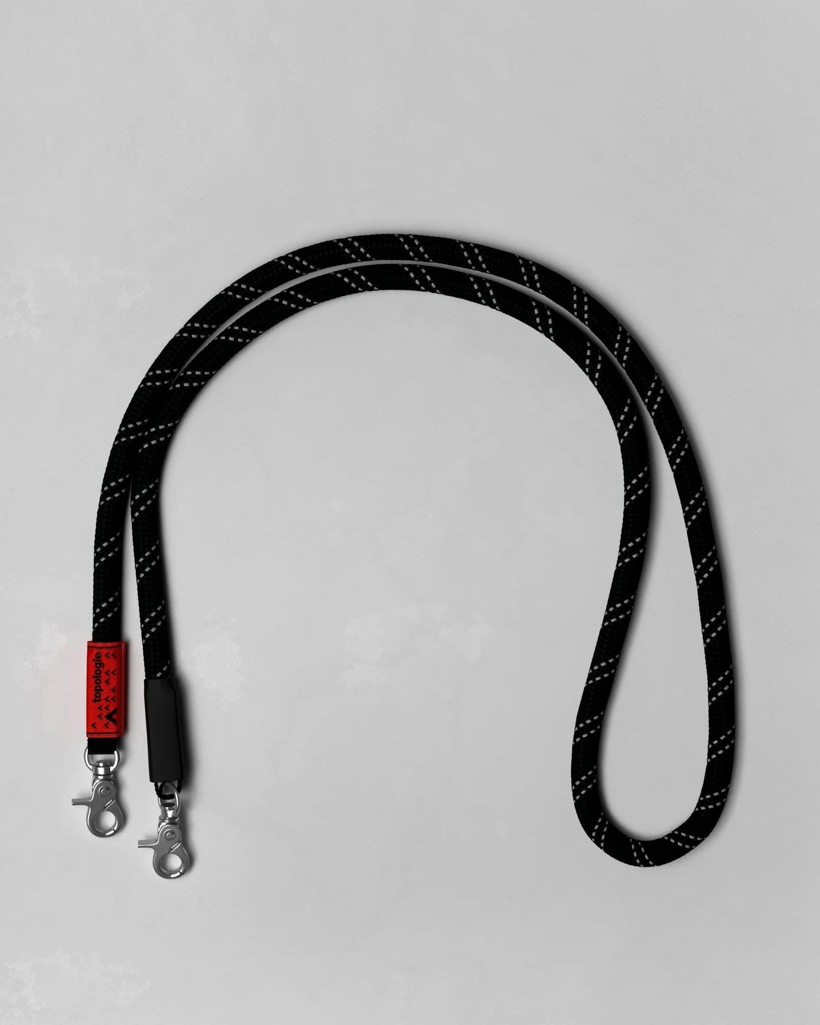 WARES STRAPS 10MM ROPE STRAP - BLACK REFLECTIVE