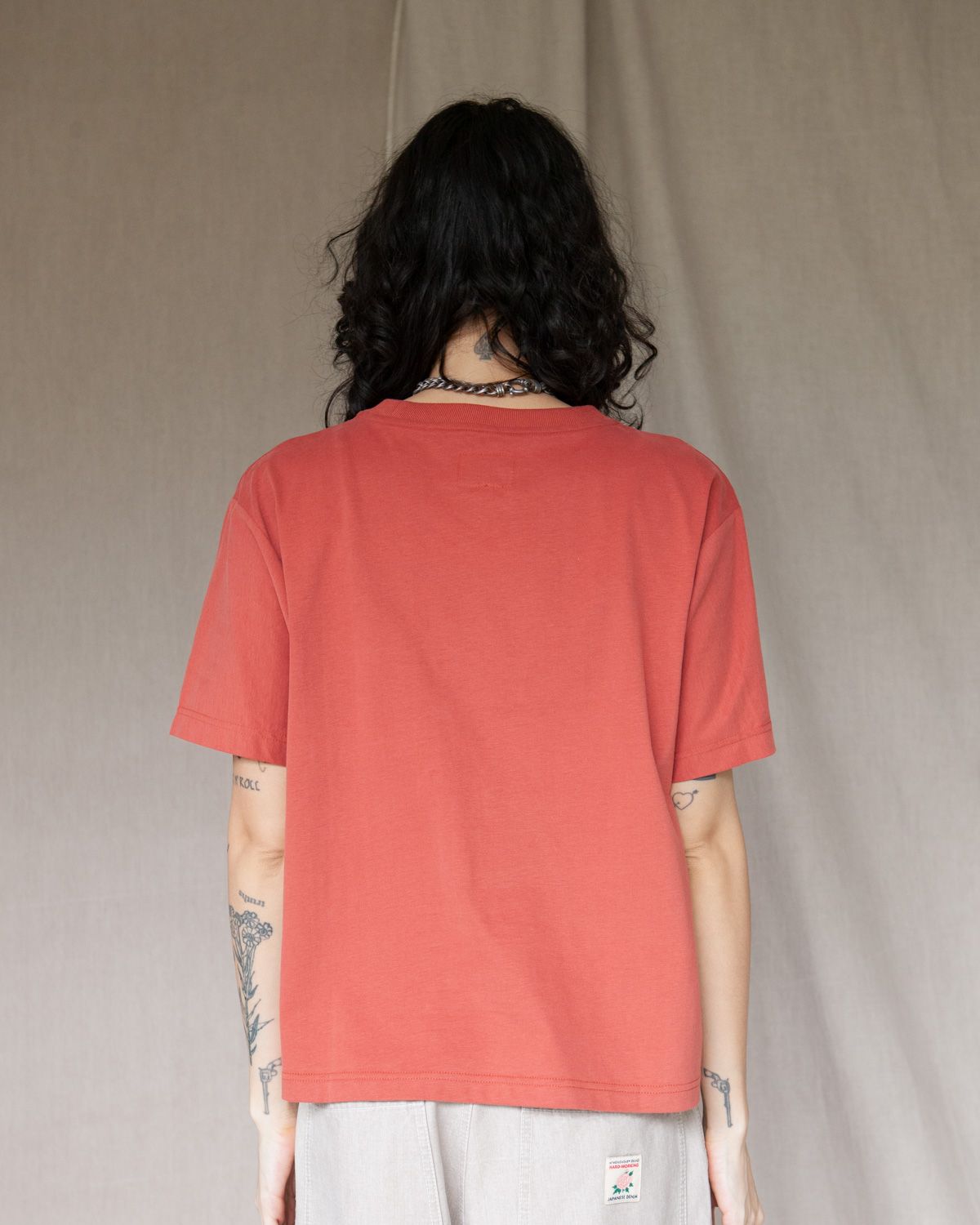 BOWL TEE - SIENNA BROWN