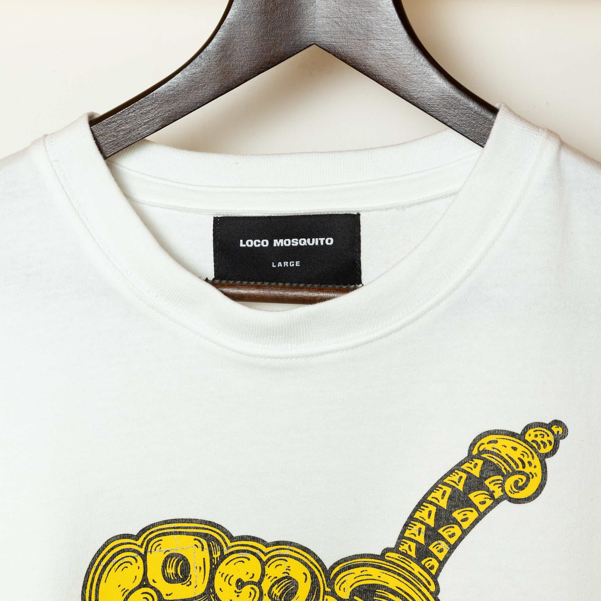 L. MOSQUITO YELLOW LOGO T-SHIRT - MULTI