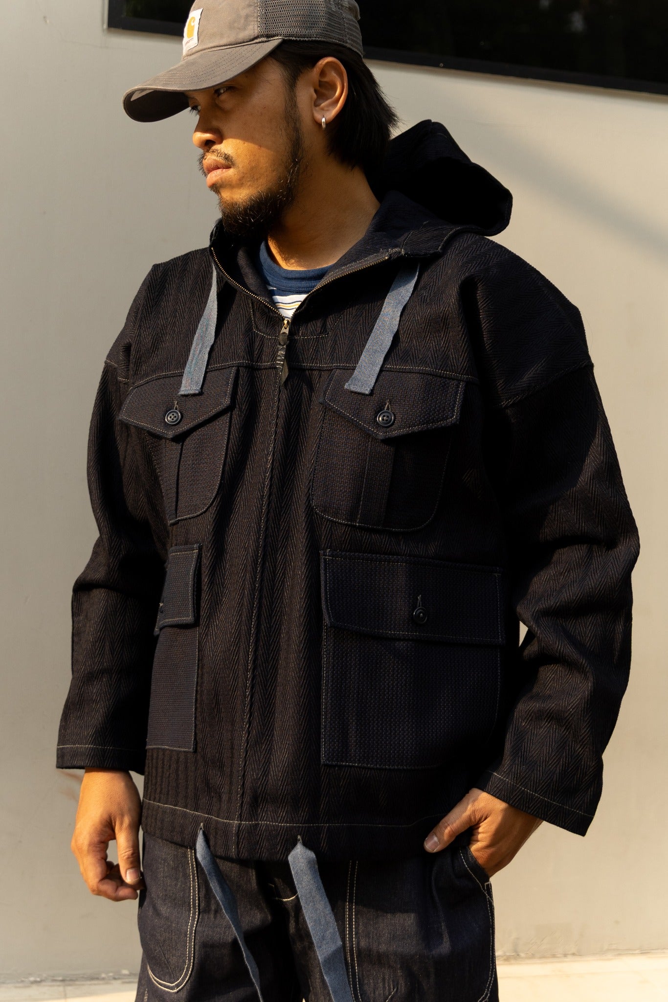 EXPLORER SMOCK - INDIGO MULTI KUROKI