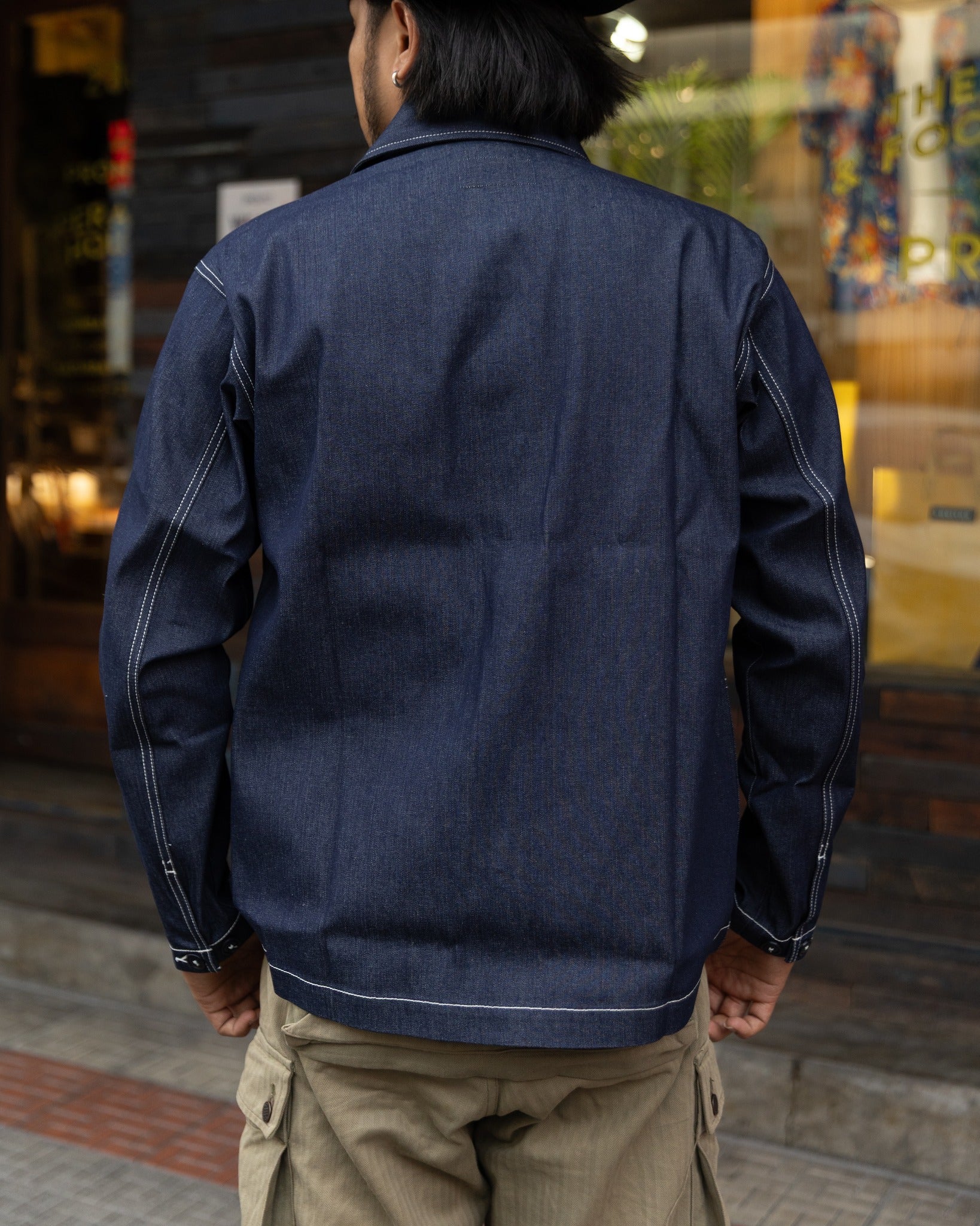 P44 UTILITY SHIRT - 9OZ DENIM