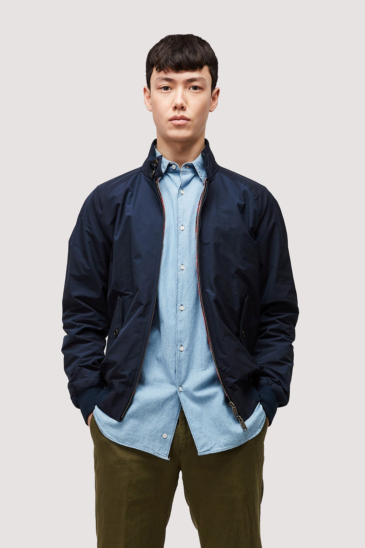 G9 BARACUTA CLOTH - NAVY