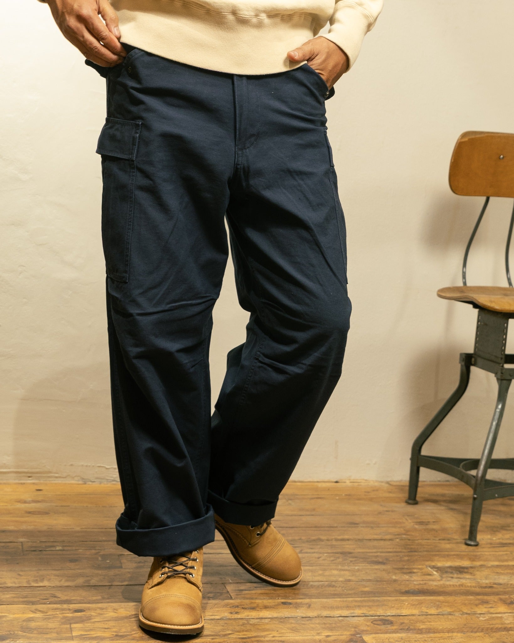 1893 Cargo pants - NAVY