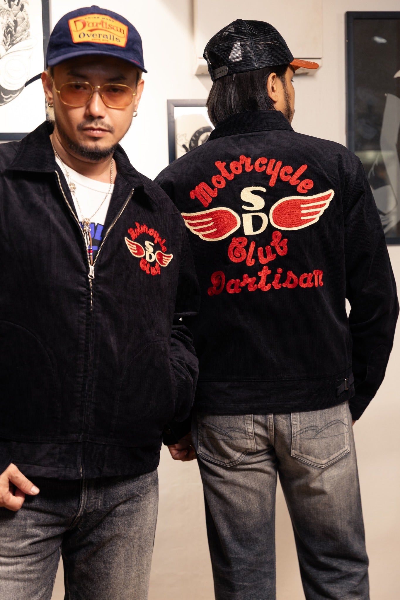 4602 Corduroy jacket - BLACK