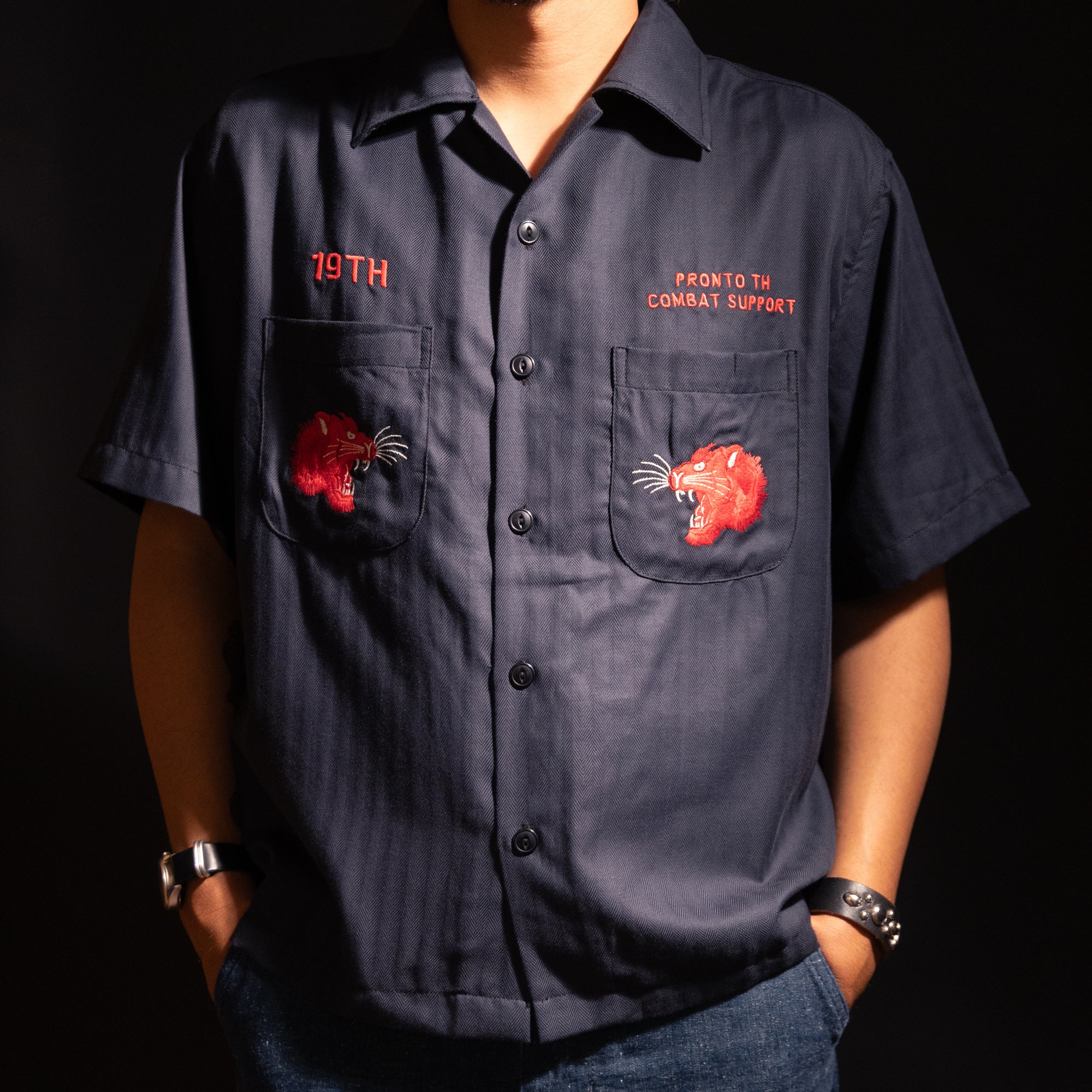 Souvenir Shirt Bangkok Fire - Black HBT
