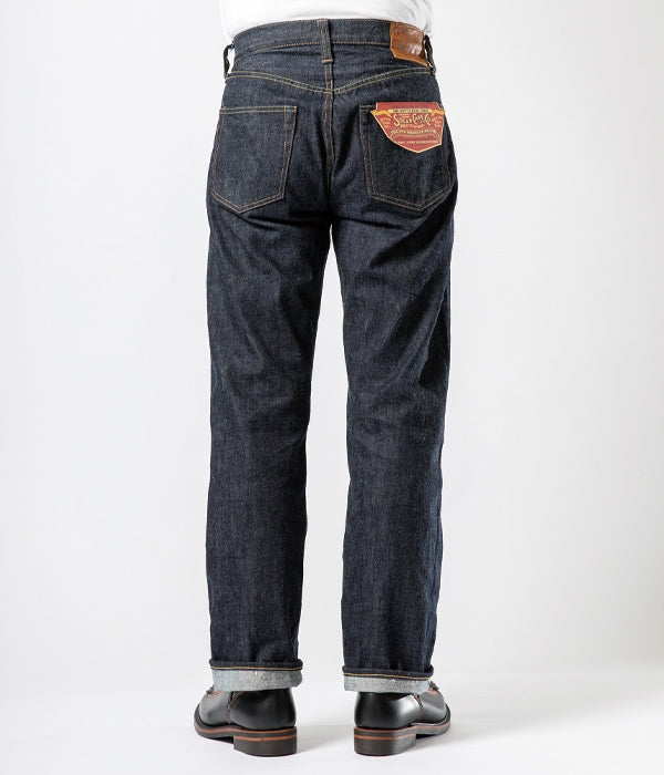 SC41947A / 14.25oz. DENIM 1947 MODEL REGULAR STRAIGHT (ONE WASH) - INDIGO