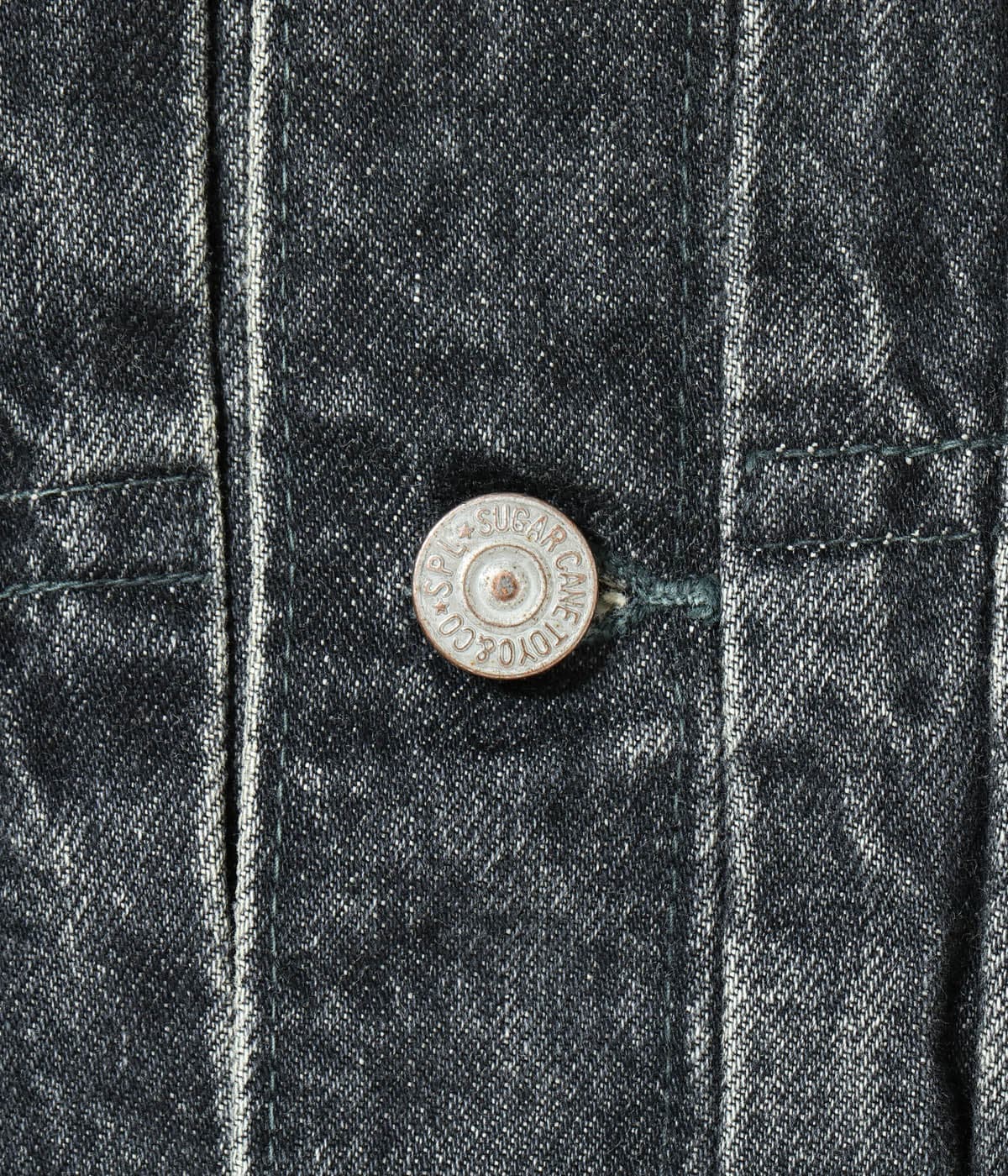 SC15650H 14.25oz. BLACK DENIM JACKET 1953 AGED MODEL - INDIGO