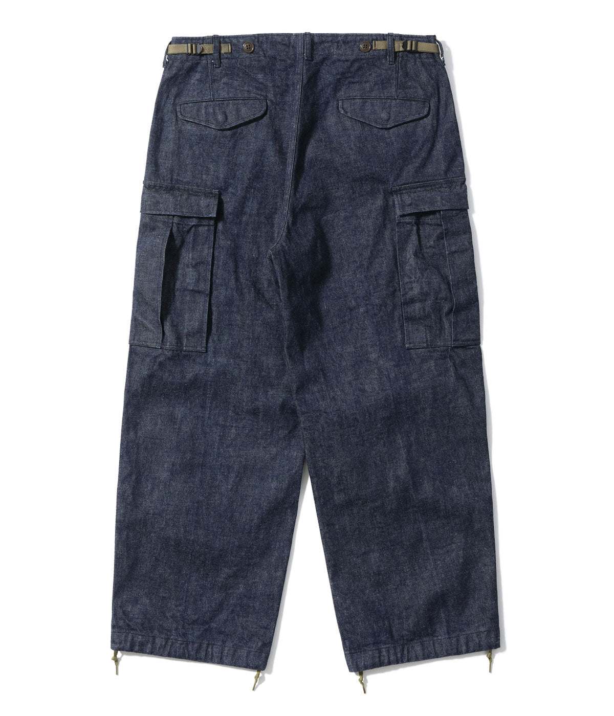 BR42586 TROUSERS SHELL FIELD Type M-51 “DENIM CIVILIAN MODEL” - INDIGO