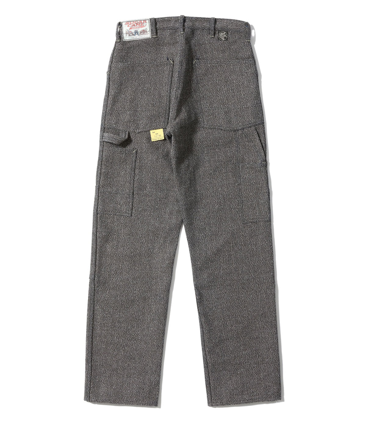 SC42609 FICTION ROMANCE 16.7oz. INDIGO TWEED WORK PANTS - BEIGE