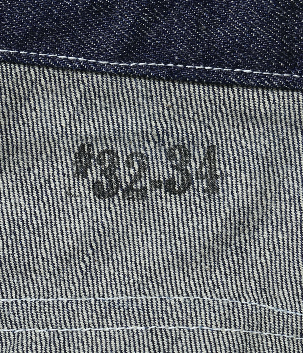 BR42637 U.S. MARINE CORPS M-1944 DENIM CIV. PANTS SHORT LENGTH - INDIGO