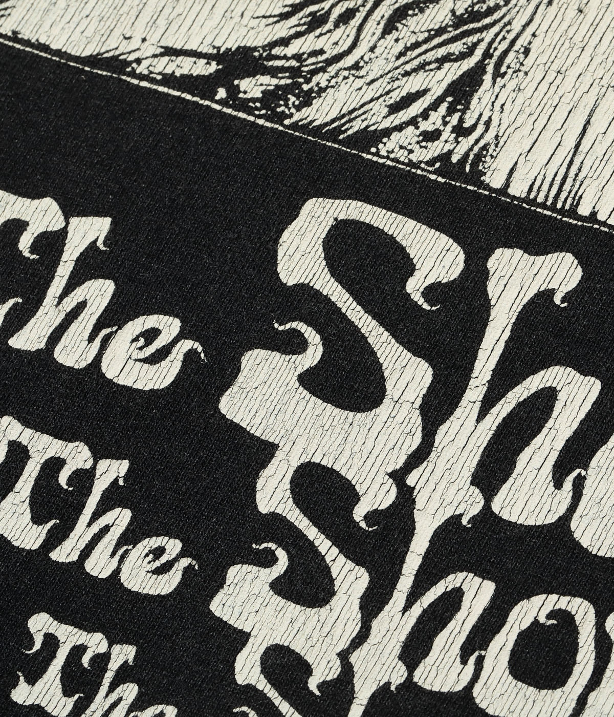 MO79762 MODUCT STRUGGLING BAND T-SHIRT “The Shouts” - BLACK