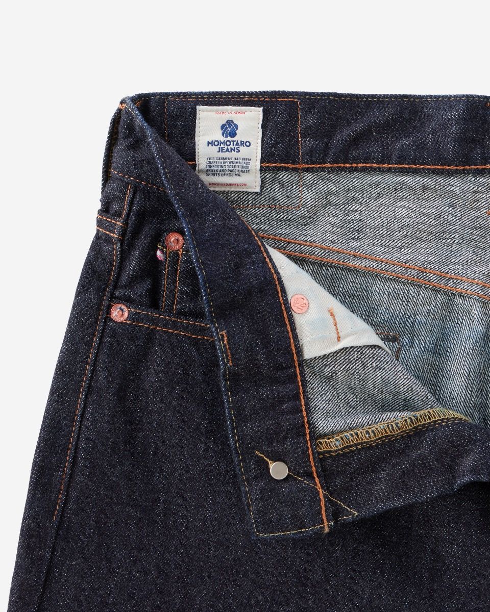 MMJB0101 #100 CLASSIC STRAIGHT 15.7oz BUTTON FLY - INDIGO