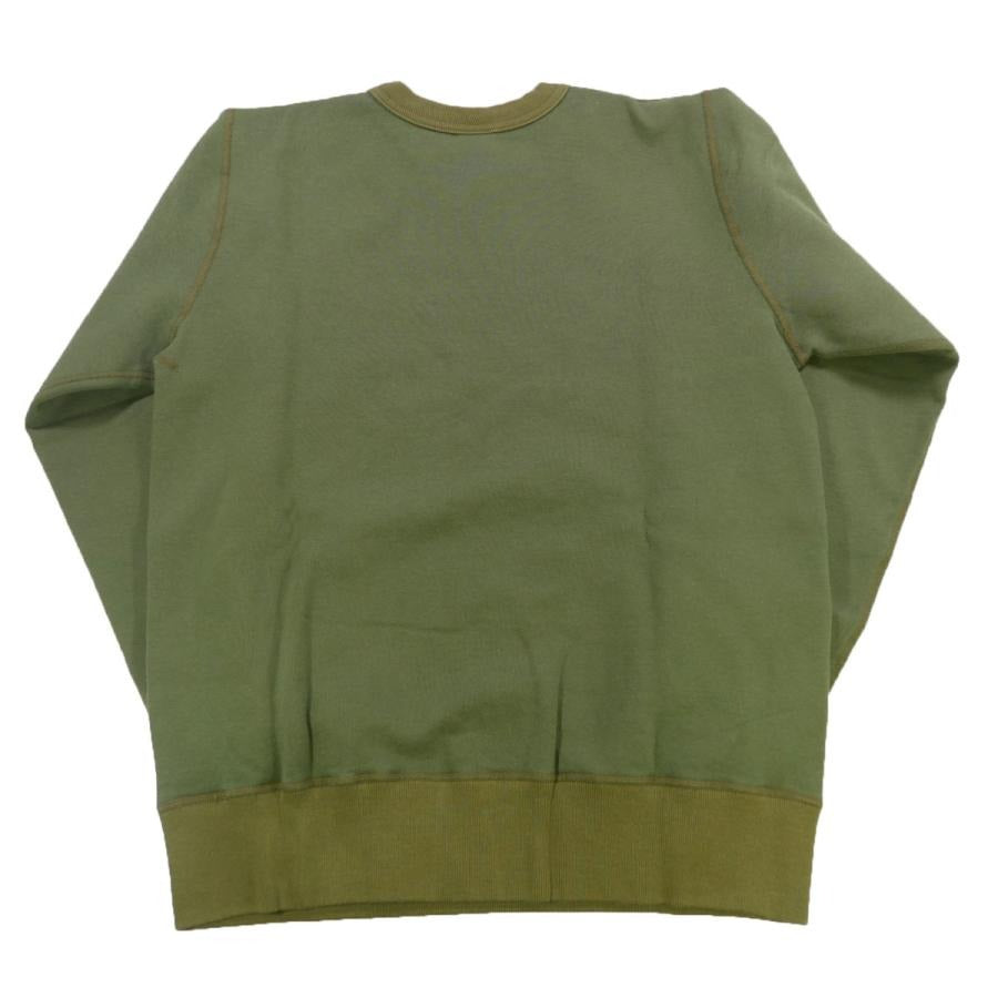 BR69501 SET-IN CREW NECK SWEAT SHIRT "23RD FIGHTER GROUP" - OLIVE